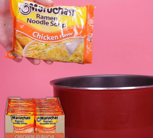 Maruchan 24-Pack Ramen Chicken Noodle Soup as low as $5.90 when you buy 4 (Reg. $9) + Free Shipping – 25¢/3 Oz Pack