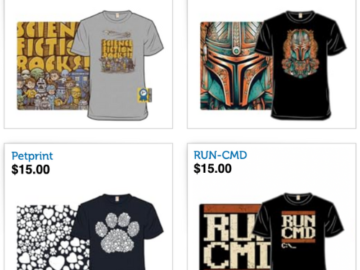 Graphic T-Shirts 4-Pack for $32 – $8 Each (Reg. $15)