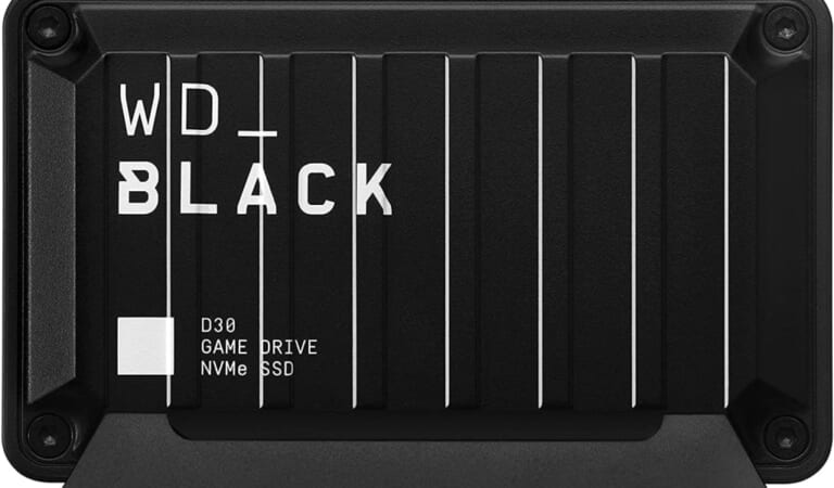 WD Black D30 2TB USB 3.0 External Portable Gaming SSD for $140 + free shipping