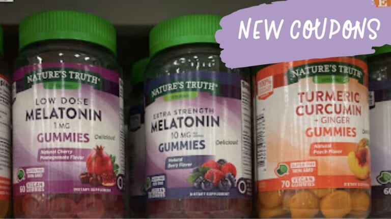 $2.79 Nature’s Truth Vitamins at Publix & Lowes Foods