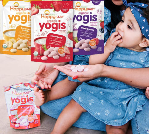 Happy Baby Organic Yogis Freeze-Dried Yogurt & Fruit Snacks, Variety Pack, 3-Pack as low as $7.68 After Coupon (Reg. $11.81) – $2.56 Each