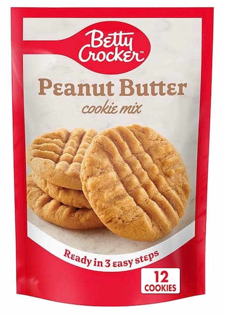 Betty Crocker Peanut Butter Cookie Mix