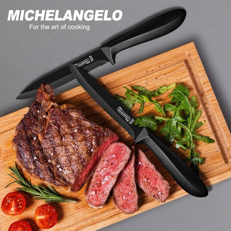 Steak Knife Set, 6-Piece $10.80 After Code (Reg. $35.99) + Free Shipping – $1.80 each