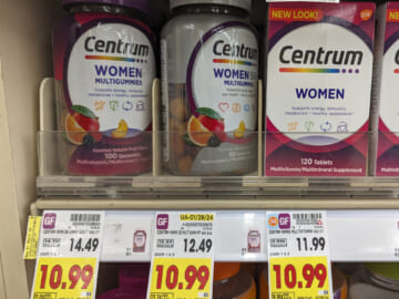 Centrum Vitamins As Low As $6.99 At Kroger (Regular Price $14.49)