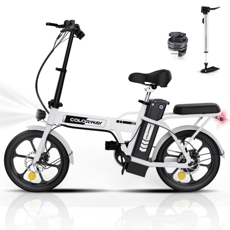 Colorway 36V 8.4AH 500W Foldable Electric Bike for $460 + free shipping