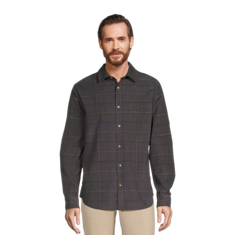 George Men's Corduroy Shirt for $7 + free shipping w/ $35