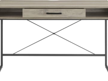 Insignia 47" Computer Desk with Drawer for $100 + free shipping