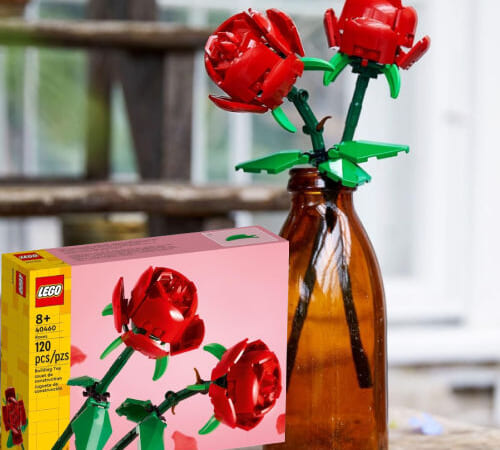 Lego Roses Building Kit, 120-Piece $12.97 (Reg. $15)