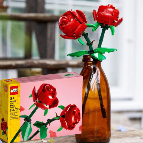 Lego Roses Building Kit, 120-Piece $12.97 (Reg. $15)