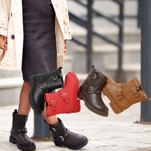 DREAM PAIRS Girls Ankle Boots Waterproof Side Zipper Booties from $13.39 After Code (Reg. $40) – 4 Colors, for Little Kid/Big Kid