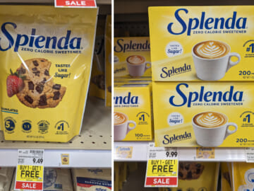 Get Splenda Zero Calorie Sweetener For FREE At Kroger