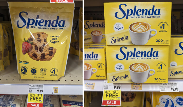 Get Splenda Zero Calorie Sweetener For FREE At Kroger