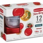 Rubbermaid Takealongs 12 Piece Food Storage Set