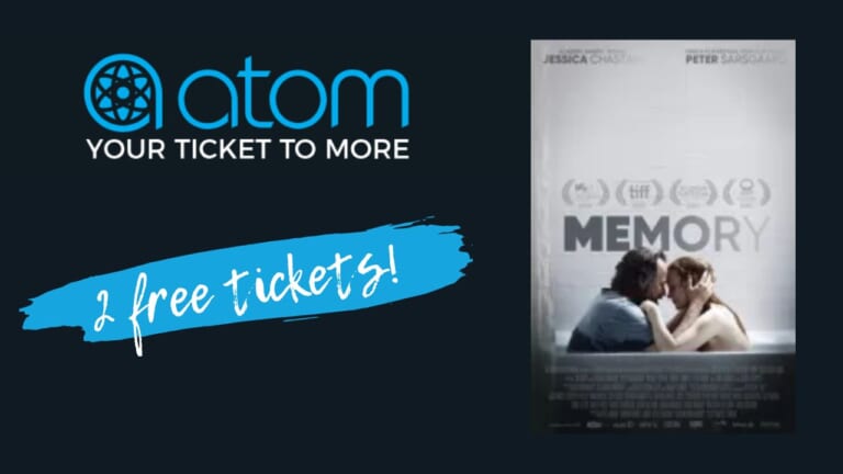 Atom Tickets | Two Free Movie Tickets to Memory