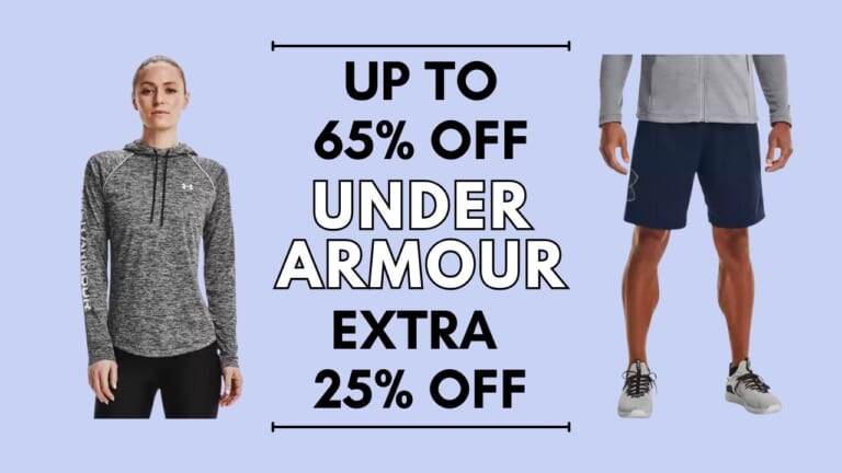 Up to 65% Off at Under Armour!