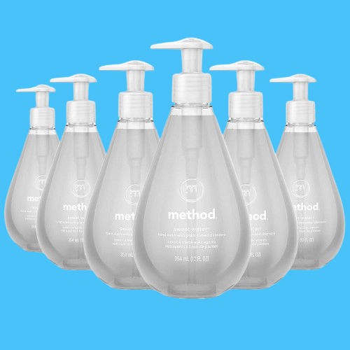 Method Gel Hand Soap, Sweet Water, 6-Pack as low as as low as $10.94 Shipped Free (Reg. $19.71) – $1.82/ 12 fl oz Bottle, Biodegradable Formula