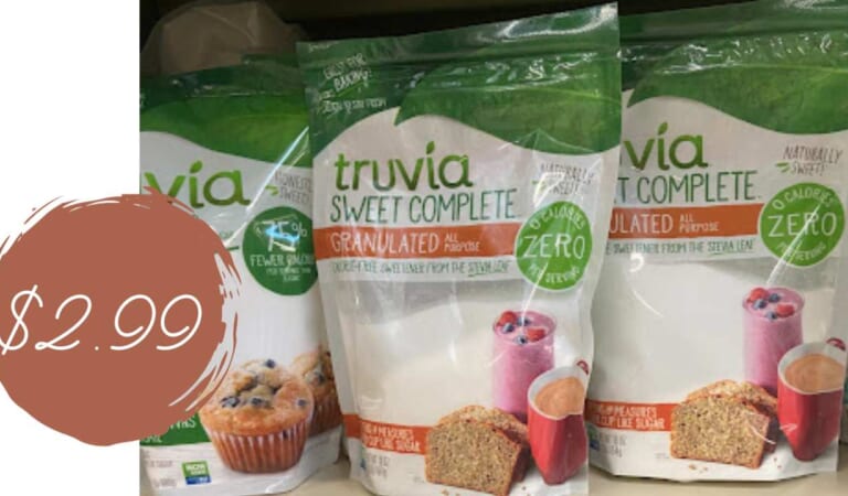 $2.99 Truvia Sweet Complete | Save $4 at Target