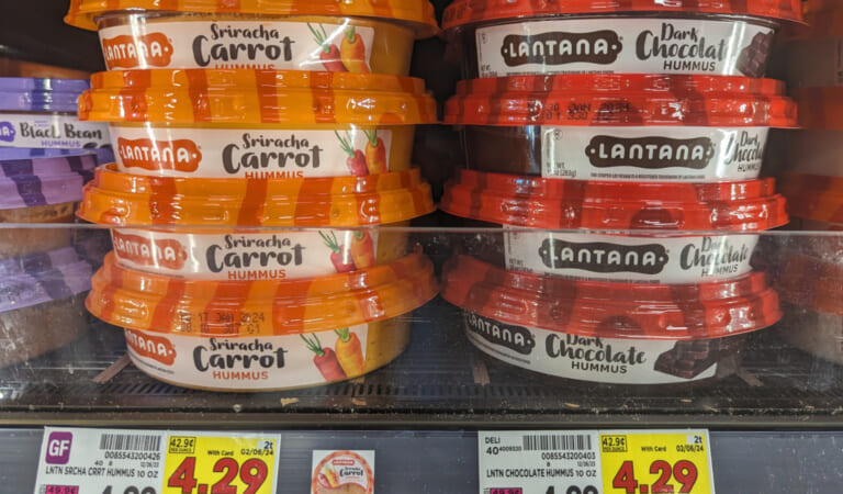 Lantana Hummus Just $3.04 At Kroger (Regular Price $4.99)