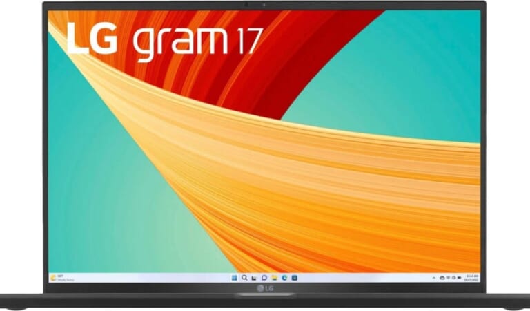 LG Gram 13th-Gen. i7 17" Laptop w/ NVIDIA GeForce RTX 3050 for $1,300 + free shipping