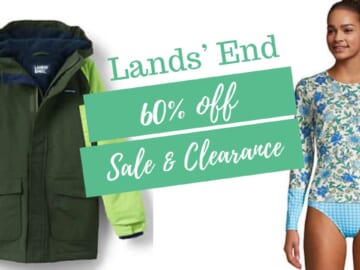 Lands’ End Coupon Code | 60% Off Sale & Clearance