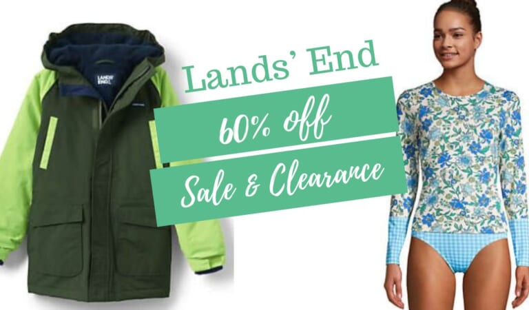 Lands’ End Coupon Code | 60% Off Sale & Clearance