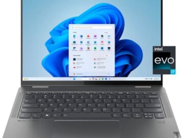 Lenovo Yoga 7i 13th-Gen. i7 14" 2-in-1 Laptop for $750... or less + free shipping