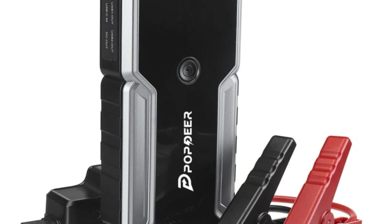 PopDeer 3,000A Jump Starter for $60 + free shipping