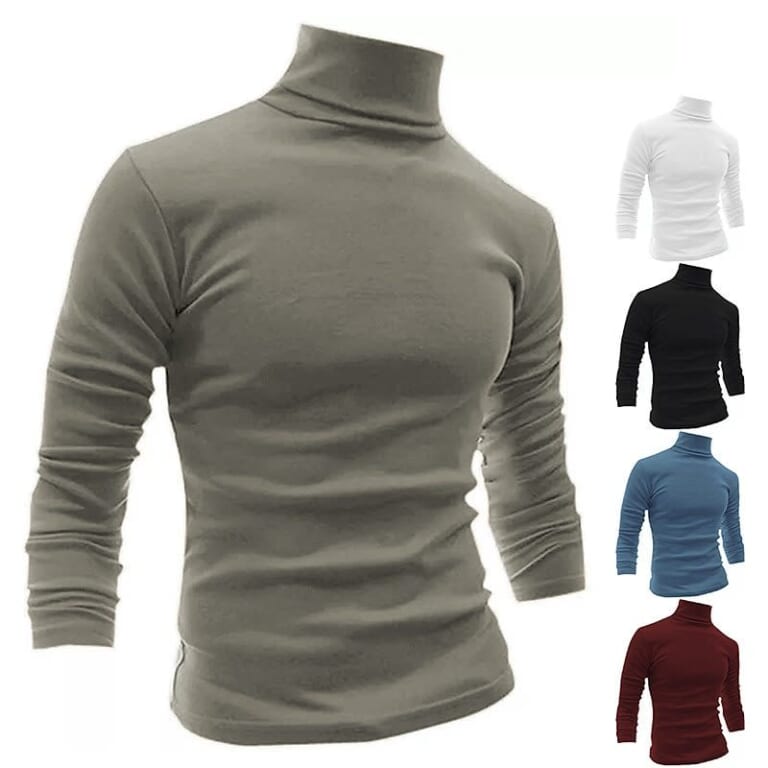 Vvcloth Men's Turtleneck for $8 + $5 s&h