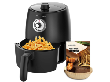 Moosoo 2-Quart Air Fryer for $23 + free shipping