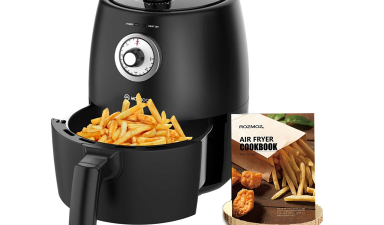 Moosoo 2-Quart Air Fryer for $23 + free shipping