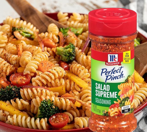 McCormick 6-Pack Perfect Pinch Salad Supreme Seasoning as low as $8.09 Shipped Free (Reg. $17.66) – $1.35/Bottle