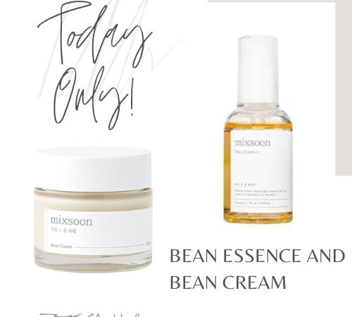 Today Only! Mixsoon Bean Essence and Bean Cream from $24.49 (Reg. $35+)