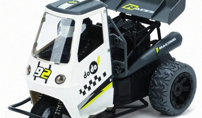 RC Motorcycle w/ 2 Batteries for $33 + free shipping