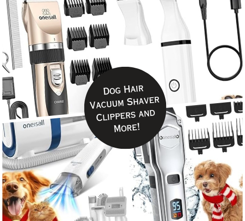 Dog Hair Vacuum Shaver Clippers and More from $20.79 (Reg. $25.99+)