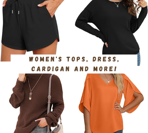 Women’s Tops, Dress, Cardigan and more from $18.39 (Reg. $22.99+)