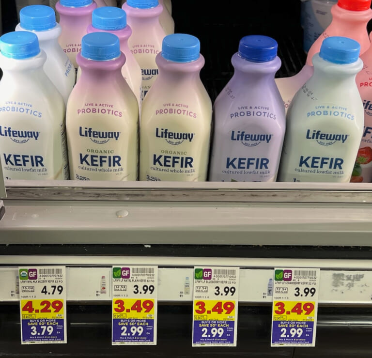 Get The Bottle Of Lifeway Kefir For Just $2.49 At Kroger