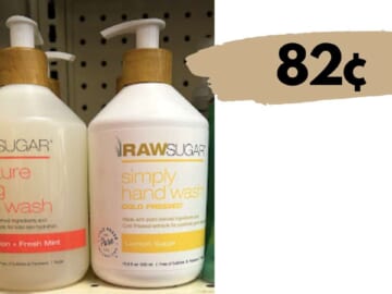 Stock Up on Raw Sugar Hand Soap for 82¢ at Walgreens (reg. $4.99)