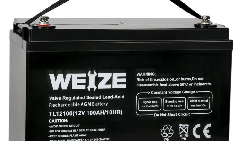 Weize 12V 100Ah AGM SLA Battery for $140 + free shipping