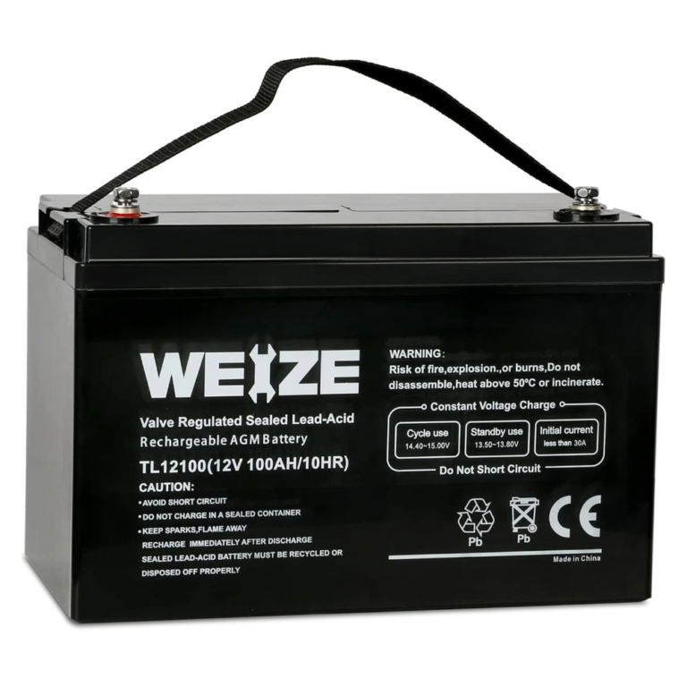 Weize 12V 100Ah AGM SLA Battery for $140 + free shipping