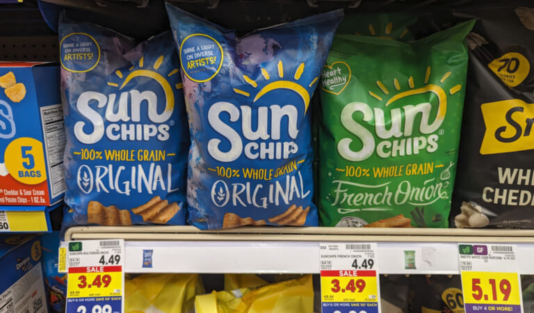 Sunchips Just $2.49 Per Bag At Kroger (Regular Price $4.49)