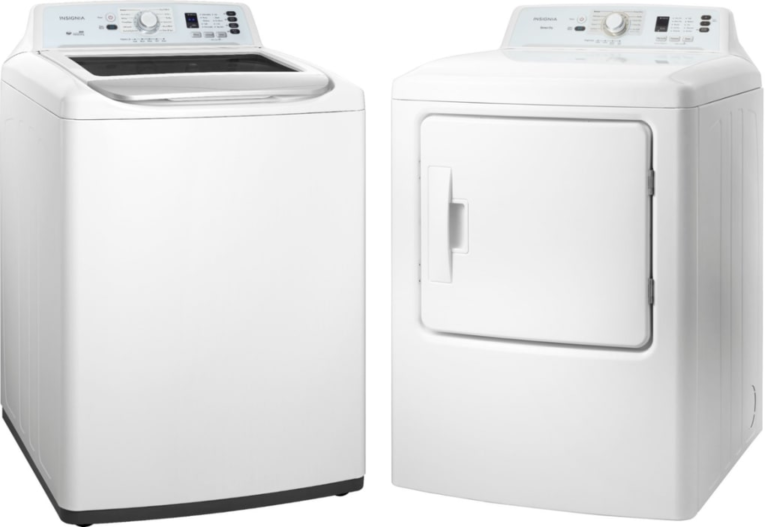 Insignia Laundry Packages at Best Buy: Extra $100 off for members + free shipping