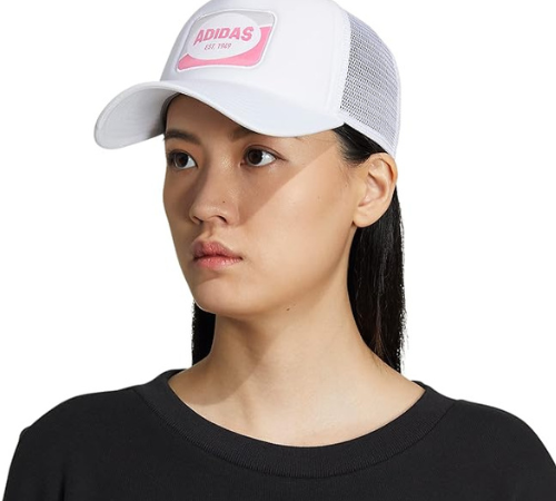 adidas Women’s Foam Front Snapback Adjustable Fit Trucker Hat $8.90 (Reg. $28)