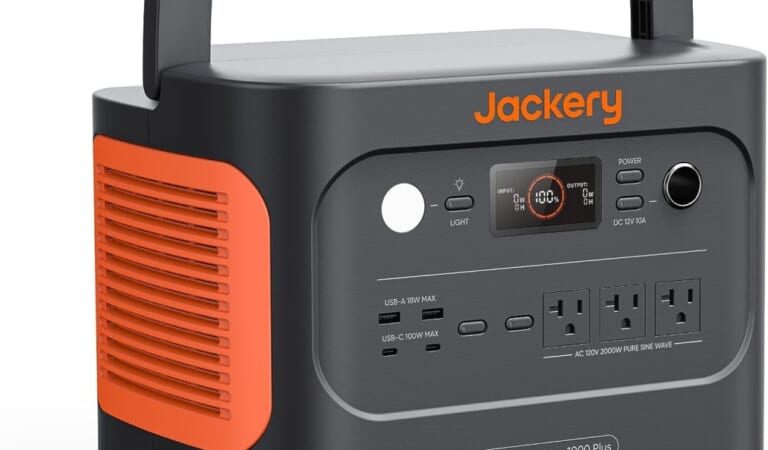 Jackery Explorer 1000 Plus 1,264Wh Portable Power Station for $899 + free shipping