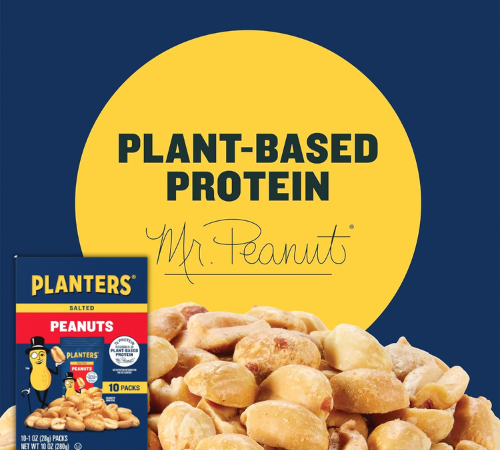 Planters 60-Pack Salted Peanuts as low as $11.08 Shipped Free (Reg. $19.32) – $1.85/10-Count Pack or 18¢/Pack