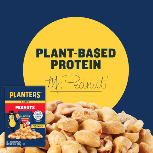 Planters 60-Pack Salted Peanuts as low as $11.08 Shipped Free (Reg. $19.32) – $1.85/10-Count Pack or 18¢/Pack