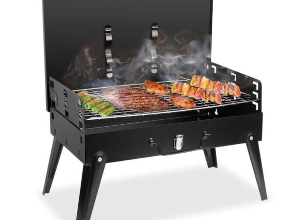 NewHome Foldable Charcoal Grill only $26.99 shipped!