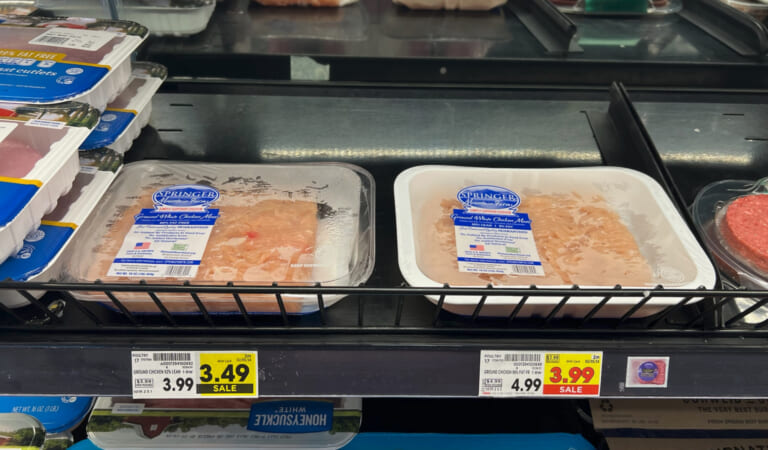 Springer Mountain Farms Ground Chicken As Low As $1.99 At Kroger