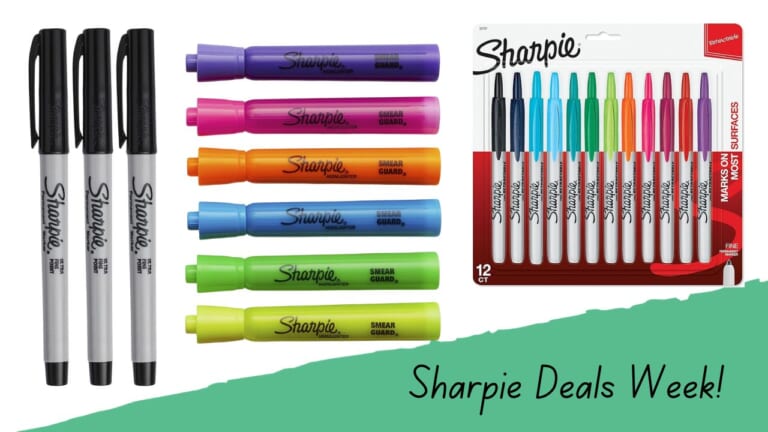 Amazon | Sharpie Deals Week =12 Markers for $8.49 (reg. $15)