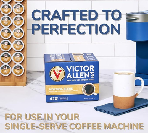 Victor Allen’s Single Serve Coffee Pods Winter Wonderland 96-Count Variety Pack as low as $27.19 Shipped Free (Reg. $40) – 28¢/Pod