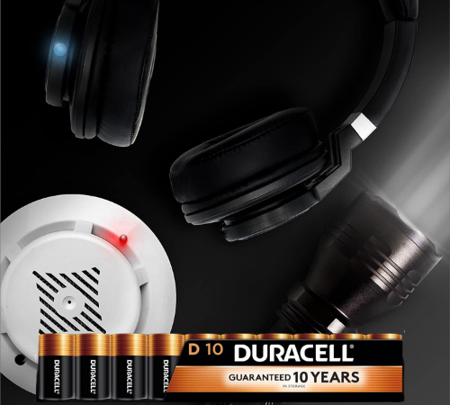 Duracell 10-Count Coppertop D Batteries as low as $10.95 Shipped Free (Reg. $20.49) – $1.10/Battery – 10-Year Use